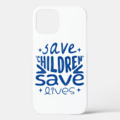 Red kinderen, red levens Case-Mate iPhone case (Achterkant)