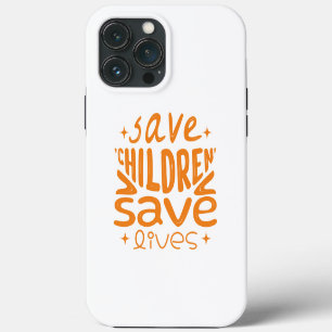 Red kinderen, red levens Case-Mate iPhone case
