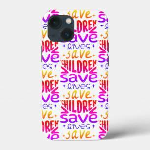 Red kinderen, red levens Case-Mate iPhone case