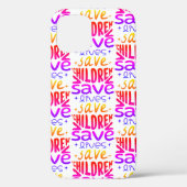 Red kinderen, red levens Case-Mate iPhone case (Achterkant)