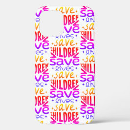 Red kinderen, red levens Case-Mate iPhone case