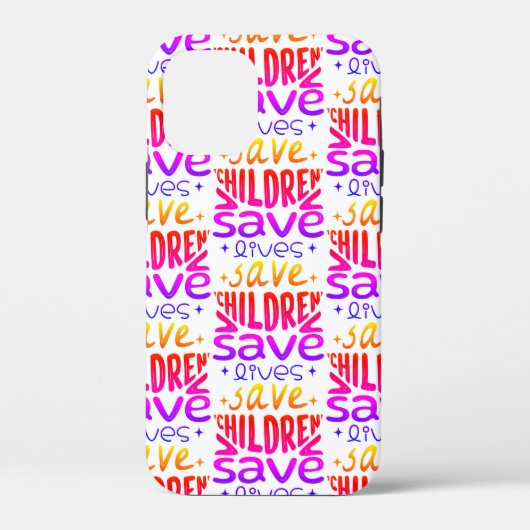 Red kinderen, red levens Case-Mate iPhone case (Achterkant)