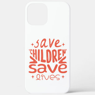 Red kinderen, red levens Case-Mate iPhone case