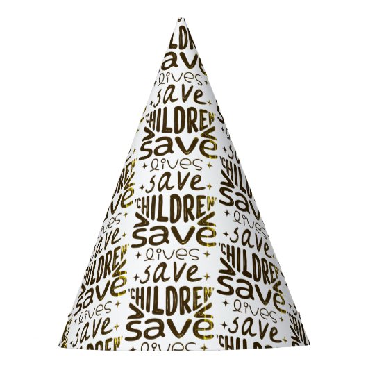 Red kinderen, red levens feesthoedjes (Voorkant)