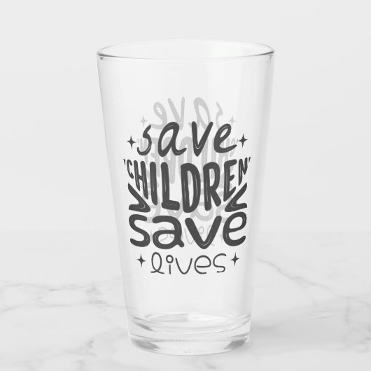 Red kinderen, red levens glas (Achterkant)