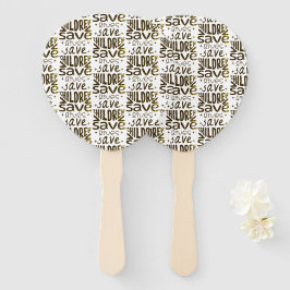 Red kinderen, red levens handwaaier