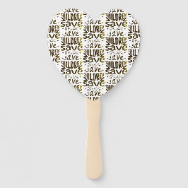 Red kinderen, red levens handwaaier