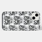 Red Kinderen, Red Levens iPhone Hoesje (Achterkant horizontaal)