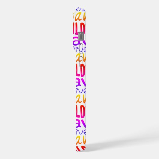 Red kinderen, red levens iPhone hoesje (Linkerkant)