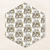 Red kinderen, red levens kartonnen onderzetters (Voorkant)