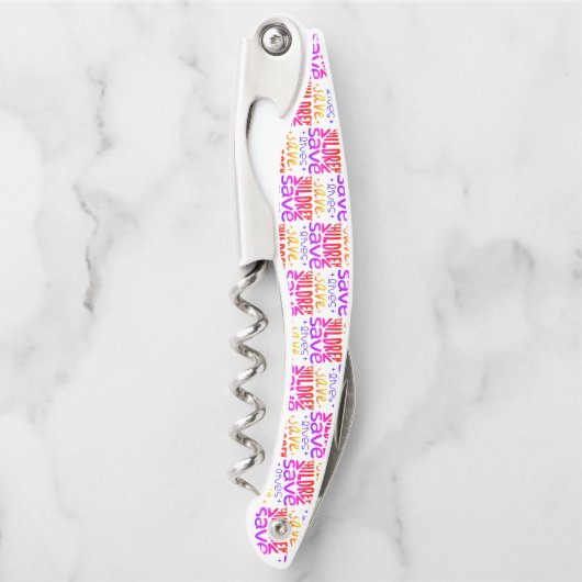 Red kinderen, red levens kurkentrekker (Voorkant)