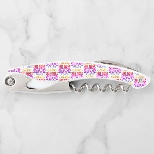 Red kinderen, red levens kurkentrekker (Voorkant)