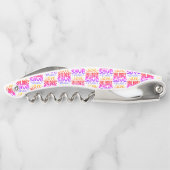 Red kinderen, red levens kurkentrekker (Achterkant)