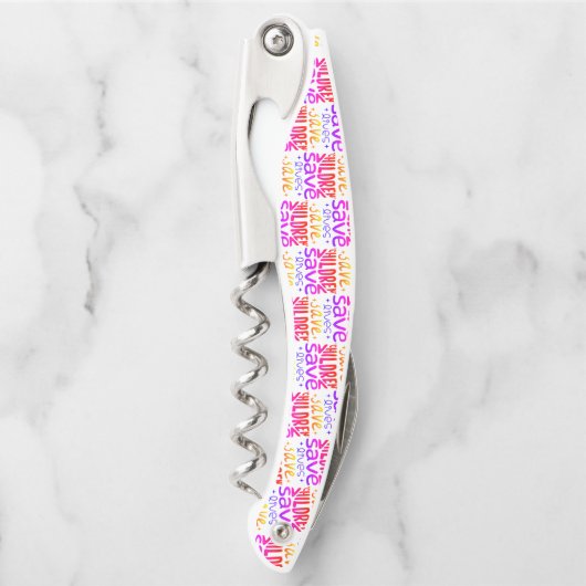 Red kinderen, red levens kurkentrekker (Voorkant)