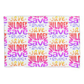 Red kinderen, red levens kussensloop (Voorkant)