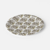 Red kinderen, red levens papieren bordje (Gekanteld)