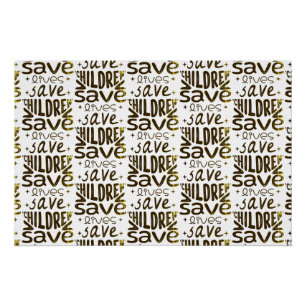 Red kinderen, red levens perfect poster