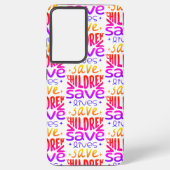 Red kinderen, red levens samsung galaxy hoesje (Achterkant)