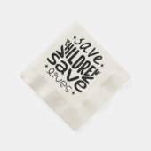 Red kinderen, red levens servet (Hoek)