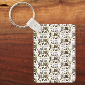 Red kinderen, red levens sleutelhanger (Voorkant)