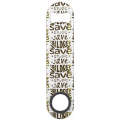 Red kinderen, red levens speed flessenopener (Achterkant)