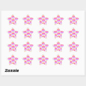 Red kinderen, red levens ster sticker (Vel)