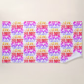 Red kinderen, red levens strandlaken (Voorkant)