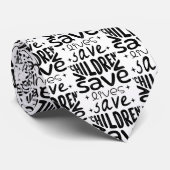 Red kinderen, red levens stropdas (Opgerold)