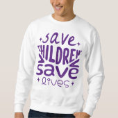 Red kinderen, red levens trui (Voorkant)