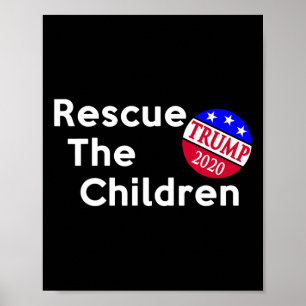 Red Kinderen Trump Presidentiële Verkiezing Poster