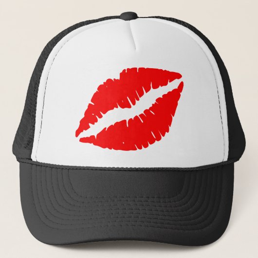 Red Kiss Trucker Pet (Voorkant)