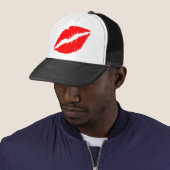Red Kiss Trucker Pet (In situ)