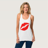Red Kiss Women's Bella Flowy Racerback Tanktop (Volledige Voorkant)