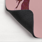 Red Kissing Fairy and Heart Muismat (Hoek)