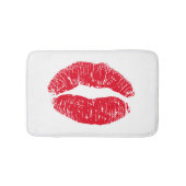 Red Kissons Lips Badmat (Voorkant)
