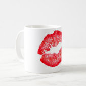 Red Kissons Lips Koffiemok (Voorkant links)