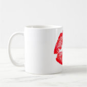 Red Kissons Lips Koffiemok (Links)