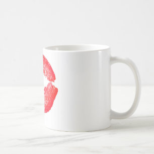 Red Kissons Lips Koffiemok