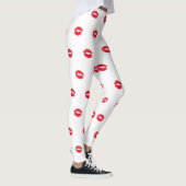 Red Kissons Lips Leggings (Rechts)
