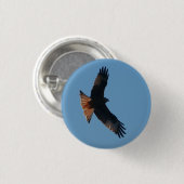 Red Kite Badge Ronde Button 3,2 Cm (Voorkant /achterkant)