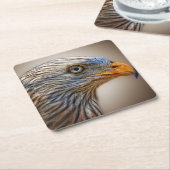 Red Kite Bird of Prey Milan Kartonnen Onderzetters (Schuin)