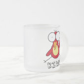 Red Kiwi Frosted Mok (Voorkant rechts)