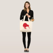 Red Kiwi Grote Tote Bag (Voorkant (model))