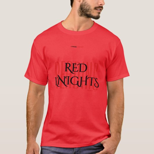 RED KNIGHTS T-SHIRT (Voorkant)