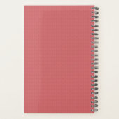 Red Knit Fast, Die Warm Planner (Achterkant)