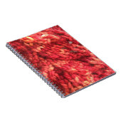 Red Knitting-laptop Notitieboek (Rechterzijde)