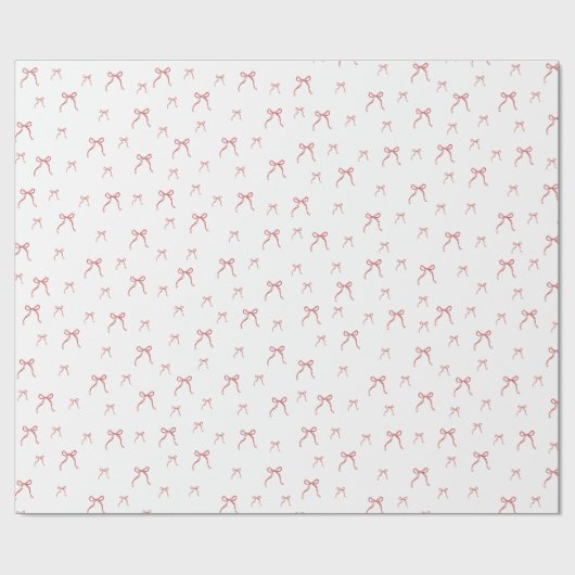Red Knot Christmas wrapping Cadeaupapier (Vlak)
