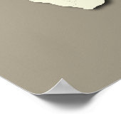 Red Knot Migration Map - Minimalistische Vogel Poster (Hoek)