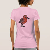 Red Knot T-shirt (Achterkant)