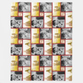 Red Knot Union Double Happiness Chinese Wedding Fleece Deken (Voorkant)